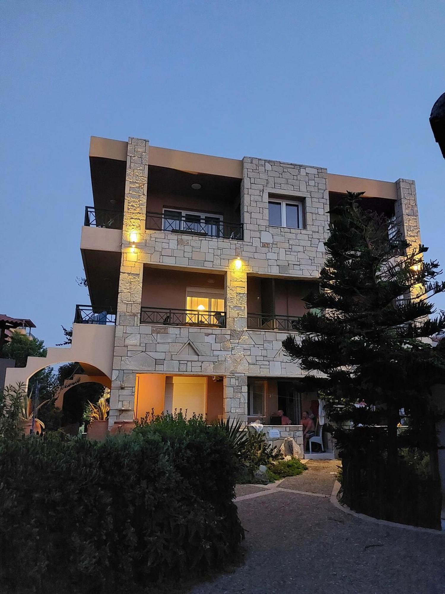 Minoica Beach Apartments Amudára Laszithiu Kültér fotó